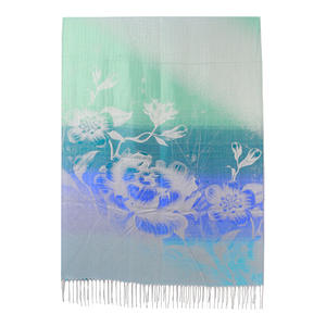 ロングカシミアジャカードスカーフ女性用織りグラデーションショール - Product Image 4