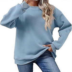 Service OEM – Sweat-shirt décontracté anti-boulochage pour femme, conception personnalisée, vêtements pour filles, tissu molletonné 100 % coton, faible MOQ, sweats à capuche en gros - Product Image 1