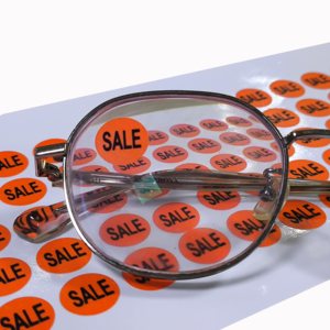 Pegatinas Redondas de <span class=keywords><strong>Vinilo</strong></span> de 1 Pulgada, Adhesivas, Estáticas, Resistentes al Agua, Personalizadas <span class=keywords><strong>para</strong></span> Lentes de Gafas - Product Image 2