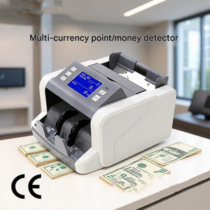 เครื่องนับเงินหลายสกุลเงินแบบพกพา รุ่น P80 สำหรับธุรกิจธนาคาร พร้อมระบบตรวจสอบธนบัตรปลอมด้วยแสง MG UV DD แบบชาร์จไฟได้ - Product Image 6