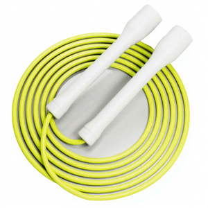 Wholesale Smart Display Adjustable Rope Skipping Jumping Jump Rope withABS Handle and Neon <b>Green</b> <b>Cord</b> Unisex Use - Product Image 6