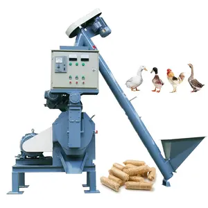 Máquinas de procesamiento de pollos para alimentación de pollos con anillo de acero inoxidable, máquina para fabricar palés, máquinas de procesamiento de piensos