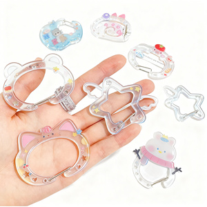 Moschettone Portachiavi in Plastica Personalizzato con Stampa UV, Clip in Acrilico con Cartoni Animati, Direttamente dalla Fabbrica in Cina - Product Image 5