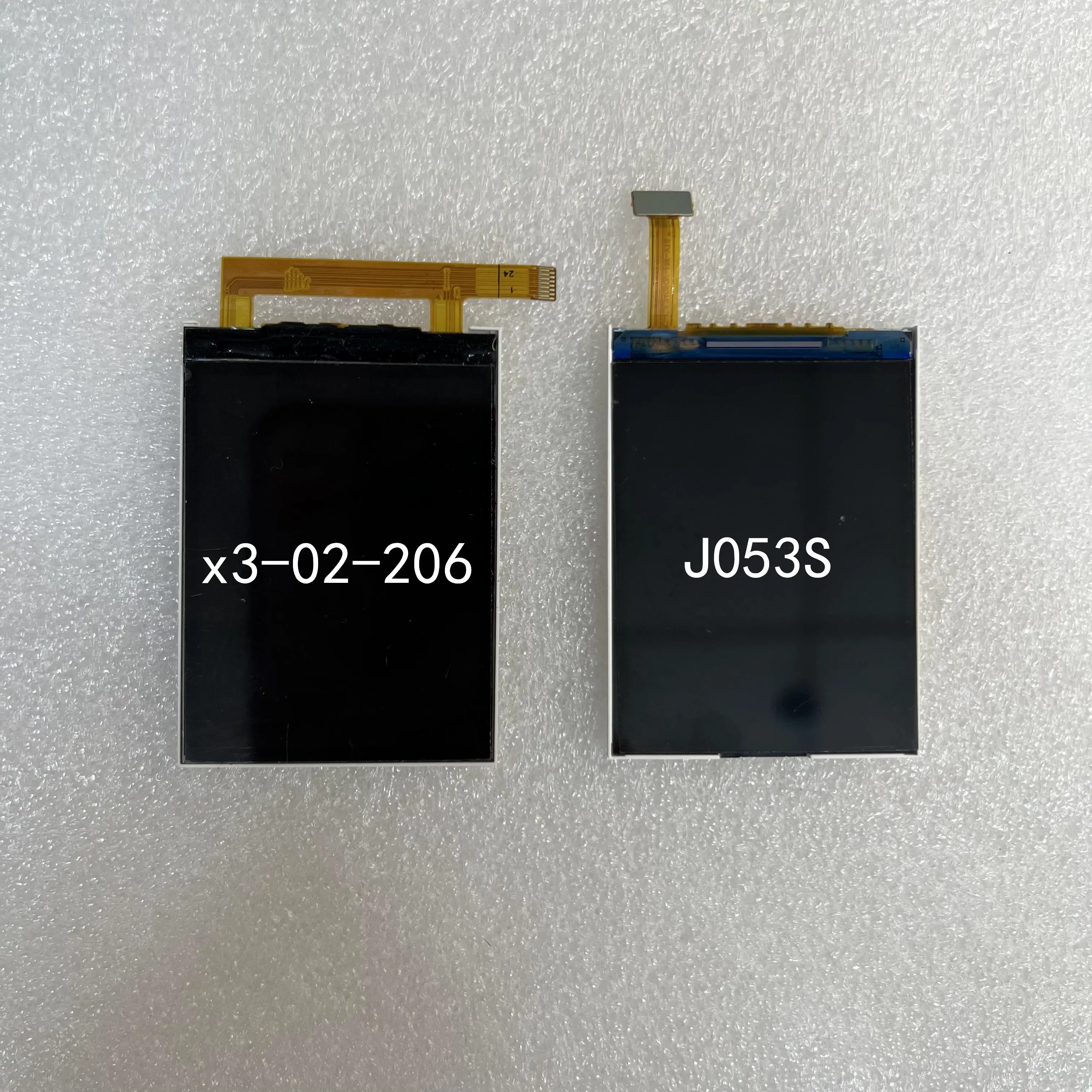 एलसीडी डिस्प्ले मॉडल x3-02-206 मॉडल J053s नोकिया फोन टैफ्ट स्क्रीन मरम्मत भागों