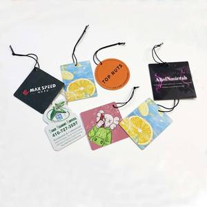 เครื่องฟอกอากาศในรถยนต์กระดาษแบบแขวนมีกลิ่นไม่ซ้ำกันดีไซน์ตามสั่ง - Product Image 1