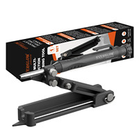Construction bricolage outil de traçage du bois outil de marquage de scribe trou profond charpentier crayon avec jauge de contour recharges noyaux de couleur