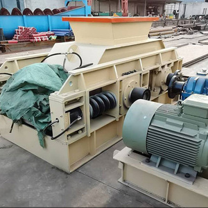 Efficiency Hydraulic Adjustment High Chrome Alloy Rollers 2-10mm Adjustable <b>Gap</b> Mining Coal Industry Double Roller Crusher - Product Image 2