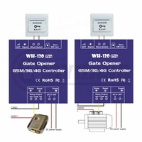 WAYHANG/GATEOPEN WH-120 PRO 3G 4G 2G Ouvre-porte automatique sans fil GSM moderne avec commande à distance Nano SIM, relais 3A DC 9V-36V