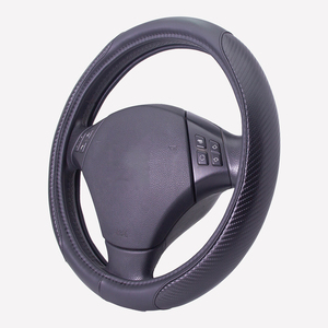 Coprivolante in Fibra di Carbonio Stile Sportivo Antiscivolo Traspirante Accessori Interni Auto per <span class=keywords><strong>Fiat</strong></span> Astra - Product Image 6