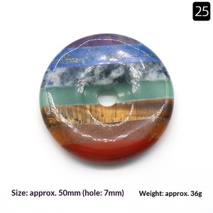 Artisanat en pierre naturelle pour la guérison <span class=keywords><strong>des</strong></span> 7 chakras, sculptures d'anges, <span class=keywords><strong>pyramides</strong></span>, étoiles, lune, formes variées, ornements pour la décoration de la maison, cadeaux - Product Image 6