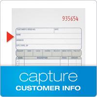 Carnet de commandes personnalisé OEM ODM NCR 2 feuillets, autocopiant, numéroté consécutivement, 50 jeux, avec impression de formulaires de facture et de commandes duplicata