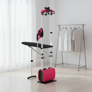 <span class=keywords><strong>Système</strong></span> <span class=keywords><strong>de</strong></span> <span class=keywords><strong>repassage</strong></span> à vapeur 4 barres avec planche pliable portable pour défroisseur <span class=keywords><strong>professionnel</strong></span> - Product Image 1