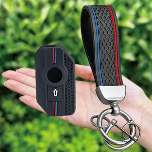 Funda Protectora de Silicona para Llaves de Moto BMW <span class=keywords><strong>K</strong></span> <span class=keywords><strong>1600</strong></span> B GT GTL R 1250 GS Adventure S1000 R XR 2021 <span class=keywords><strong>2022</strong></span> - Product Image 3