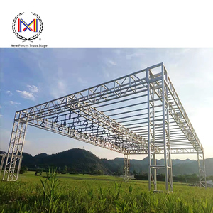 Xách tay buổi hòa nhạc & lĩnh vực sự kiện sân khấu tầng nhôm mái giàn hệ thống với tam giác & Mô hình vuông TUV chứng nhận - Product Image 4