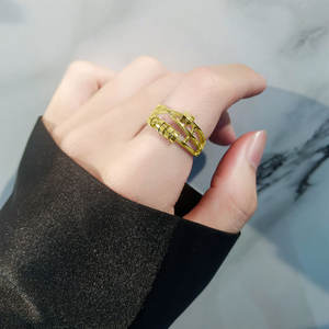 925 Sterling Silver Anel de Ansiedade Ajustável para Mulheres Homens Peace Fidget Spinner Anéis Retro Wedding <span class=keywords><strong>Promise</strong></span> Thumb Rings - Product Image 3