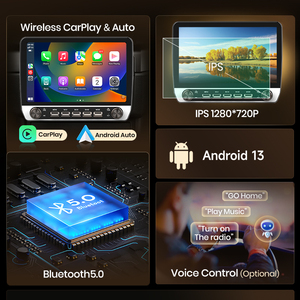 Junsun Android đài phát thanh xe cho Peugeot 107 Citroen C1 TOYOTA aygo 2005 2014 Carplay với cảm ứng nút vật lý xe DVD Player - Product Image 3