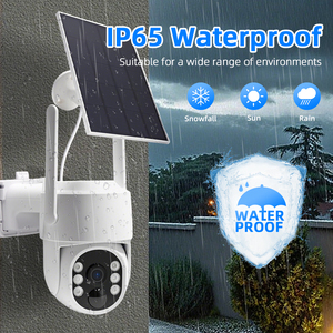 Ngoài trời Máy ảnh wifi không dây năng lượng mặt trời 5000mAh pin phát hiện chuyển động mạng Máy ảnh - Product Image 4