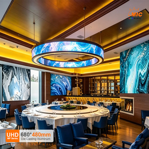 Pantalla LED Interior Personalizada, Económica y Comercial, P1.25 P1.53 P1.86 P2.0 P2.5 / Pantalla HD a Todo Color para Restaurante - Product Image 1