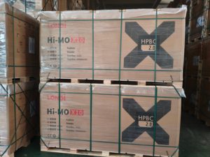 Panel Solar Monocristalino LONGi HiMO 10 645W 650W 660W 670W HPBC 2.0 LR7-72HVH para Generación de Energía en Techos Comerciales y Residenciales - Product Image 6