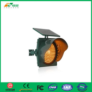 Luz Intermitente Solar HK-JB201A, Poste de Advertencia de Tráfico LED, Montaje en Poste, IP65, Plástico - Product Image 3