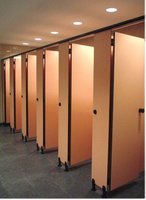 MAG Compact Stratifié HPL pour le système de cloison de toilette de centre commercial utilisé à des fins décoratives