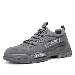Chaussures décontractées pour hommes BAEWOON D161, imperméables, antidérapantes, pour le travail <span class=keywords><strong>en</strong></span> été, chantier, chaussures légères pour hommes - Product Image 4