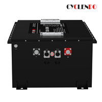 Kit de conversion de batterie Cyclenpo 48V LiFePO4 pour voiturette de golf, système solaire parfait pour camping-car, avec BMS Bluetooth 200A et courant de crête