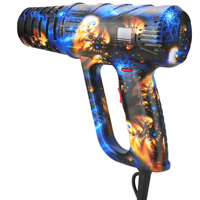 Outils de réparation de qualité en gros d'usine Pistolet à air chaud Machine de chauffage Contrôle de la température avec affichage numérique LCD 2100W Pistolet à chaleur