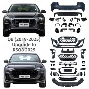 Kit de Carrocería de Reequipamiento de Fábrica para <span class=keywords><strong>Audi</strong></span> 2019-2025 Q8 45 <span class=keywords><strong>55</strong></span> TFSI <span class=keywords><strong>Quattro</strong></span>, Actualización al Estilo RSQ8 2025, Conjunto de Parachoques - Product Image 1