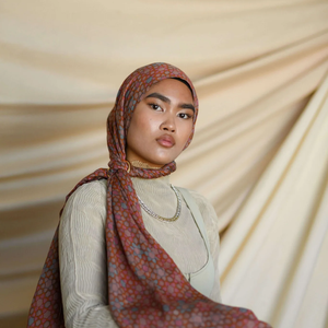 사용자 정의 인쇄 Vela 통기성 경량 부드러운 면 레이온 비스코스 짠 모달 이슬람 여성 숄 히잡 스카프 - Product Image 3