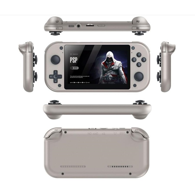 M17 Handheld Game Console 4.3 Inch Screen 64GB with 10000+ Retro Classic Gaming Player for PSP/N64/PS1