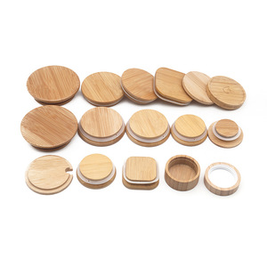 Tapas y Soportes de Bambú y Madera de 33 mm Personalizables para Cosméticos, Perfumes y Decoración del Hogar - Product Image 2