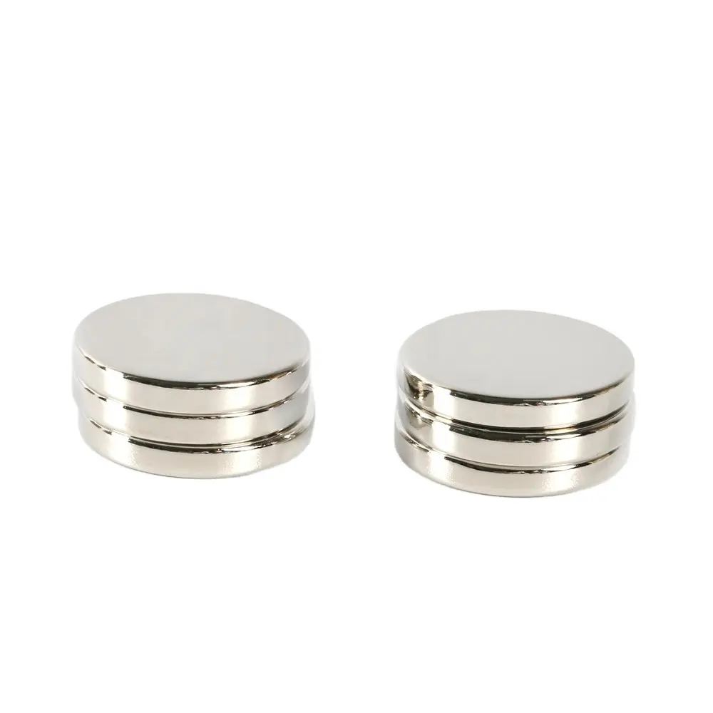 N52 Strong Magnetic Disc Field Customized Round Shaped Neodymium Magnet Custom