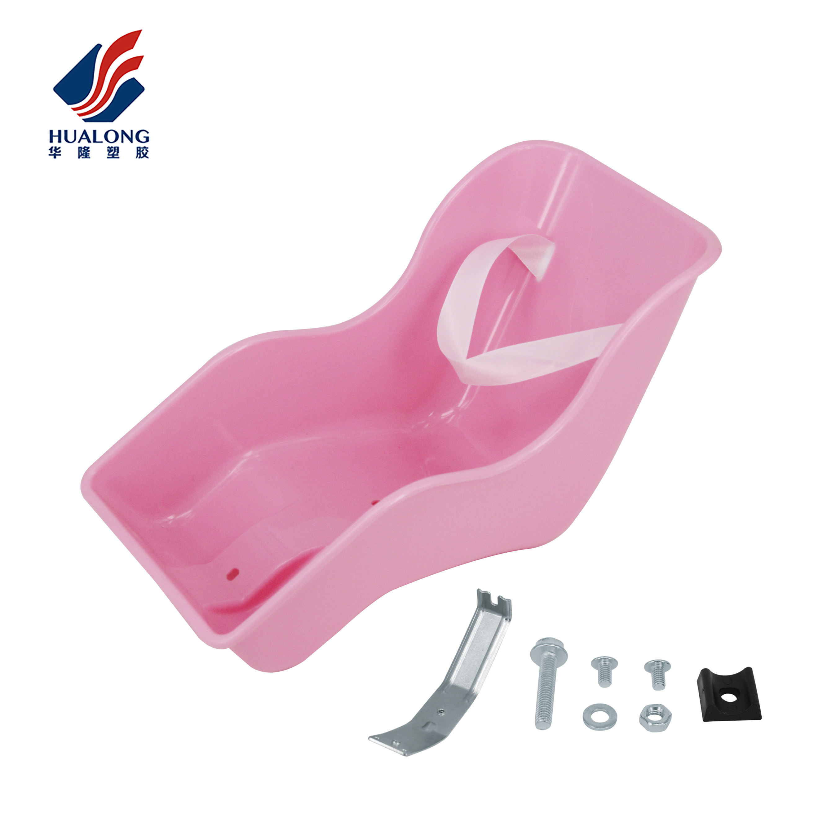 China HUALONG Bicycle Parts Wholesale Decorative Girl's Bike Kids Bicycle  Front Basket