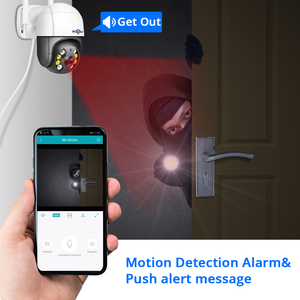 Cámara Wifi Hiseeu 5MP PTZ Icsee P2P con Vista Remota, Seguridad IP Inalámbrica HD, Detección de Movimiento, Exterior Z-WHD815B, Seguridad Inteligente Inalámbrica - Product Image 2