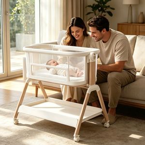 <span class=keywords><strong>Cuna</strong></span> Moderna para Bebés con Función de Balanceo, <span class=keywords><strong>Cuna</strong></span> <span class=keywords><strong>Colecho</strong></span>, <span class=keywords><strong>Cuna</strong></span> Mecedora Manual, <span class=keywords><strong>Cuna</strong></span> para Recién Nacidos Junto a Mí, <span class=keywords><strong>Cuna</strong></span> para Bebés - Product Image 1