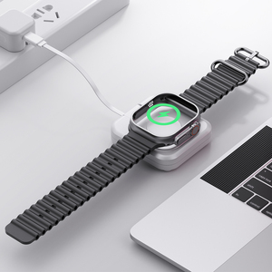Chargeur sans fil portable, câble USB de 1 m, <span class=keywords><strong>adaptateur</strong></span> de charge magnétique, station d'accueil pour <span class=keywords><strong>Apple</strong></span> Watch, accessoires compatibles pour montres intelligentes - Product Image 2