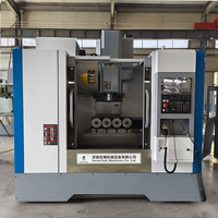 Machine de fraisage CNC verticale industrielle, commande GSK, BT40, simple, robuste, pour tâches de fraisage complexes, efficacité supérieure