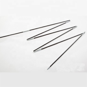 8mm Smooth Flexible Fiberglass <b>Tent</b> Poles Hollow FRP Rods - Product Image 3