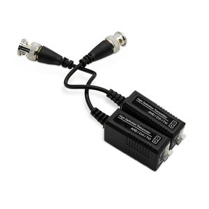 Accesorios de Seguridad, <span class=keywords><strong>Balun</strong></span> de <span class=keywords><strong>Video</strong></span> CCTV <span class=keywords><strong>UTP</strong></span> HD de 8MP para Cámaras CCTV Analógicas AHD HD-TVI HD-CVI, 1 Canal, Pasivo, Par BNC - Product Image 4