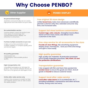 بيع بالجملة أثاث متجر دخان حديث من الزجاج المقسى دخان متجر عرض السجائر مع إضاءة ليد - Product Image 6