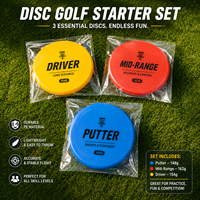 Lot de disques de golf professionnels personnalisables (logo et couleur) – Kit de démarrage pour tournoi – Disques standard, Distance, Driver, Mid-range, Putter