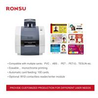 Impresora Codificadora de Tarjetas NFC RFID Industrial, 300DPI, Impresión Térmica Directa, Máquina de Impresión de Tarjetas Inteligentes de PVC y PET para Tarjetas de Hotel