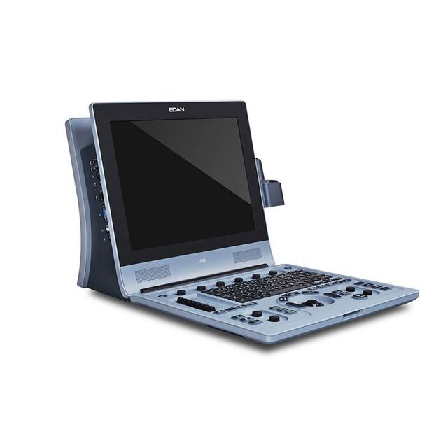 15 Inch Human / Vet Use Edan U60 Potable Color Droppler Ultrasound Machine with Cardiac or Transvaginal Probe