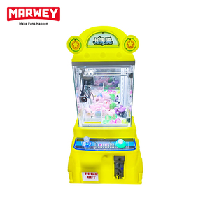 Thương mại giá rẻ búp bê nhỏ grabbing máy giải trí Arcade FEC đồng tiền Hoạt động ít Thú nhồi bông đồ chơi mini Claw máy - Product Image 2