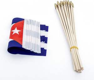 Оптовые Пользовательские Кубанские флаги в полиэфирных рекламных флагах для нескольких стран - Product Image 3