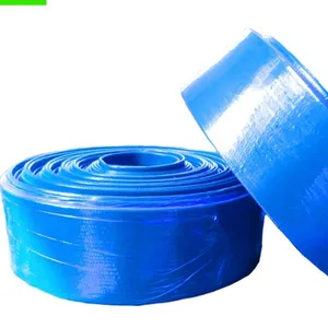 Factory Price Pvc Irrigation Lay Flat Hose Pipe Discharge Water Lay-flat Hose For Agriculture Irrigation Hose