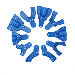 Juego de Bandejas <span class=keywords><strong>para</strong></span> Impresiones Dentales Más Vendido, 10/12 Piezas de Diferentes Tamaños, Bandejas Desechables de Plástico <span class=keywords><strong>para</strong></span> Clínica Dental - Product Image 5
