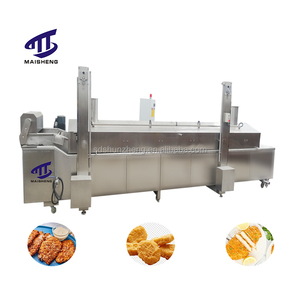 New thông minh liên tục gas Nồi chiên cho lớn phục vụ công nghiệp thịt & Gà cốm Máy Chiên - Product Image 1