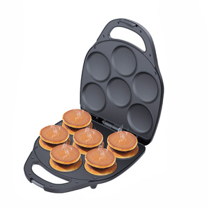 Pancake <b>Maker</b> 7 Holes Non Stick Electric Waffle <b>Maker</b> For Breakfast Cake Dorayaki 110V 220V - Product Image 4